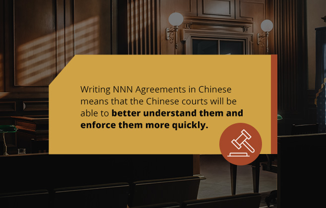 NNN Agreements in China