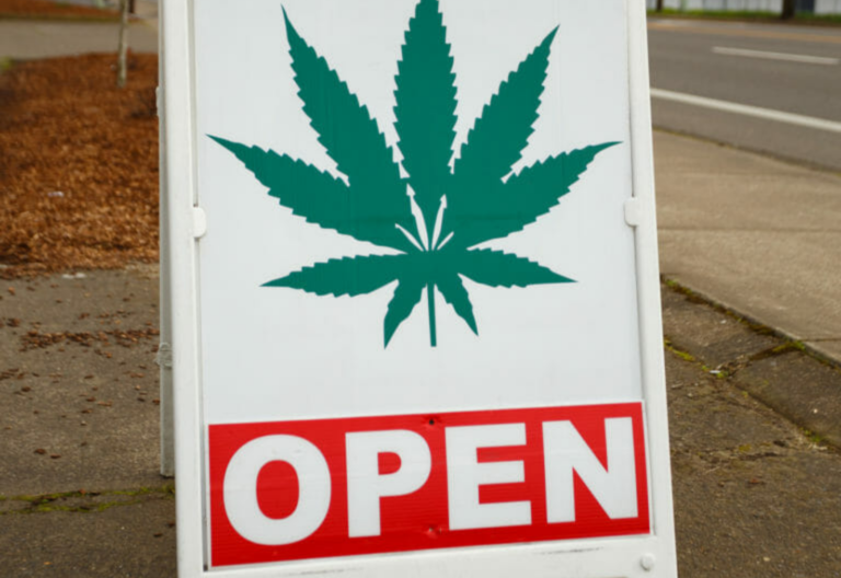Marijuana Dispensary Sign