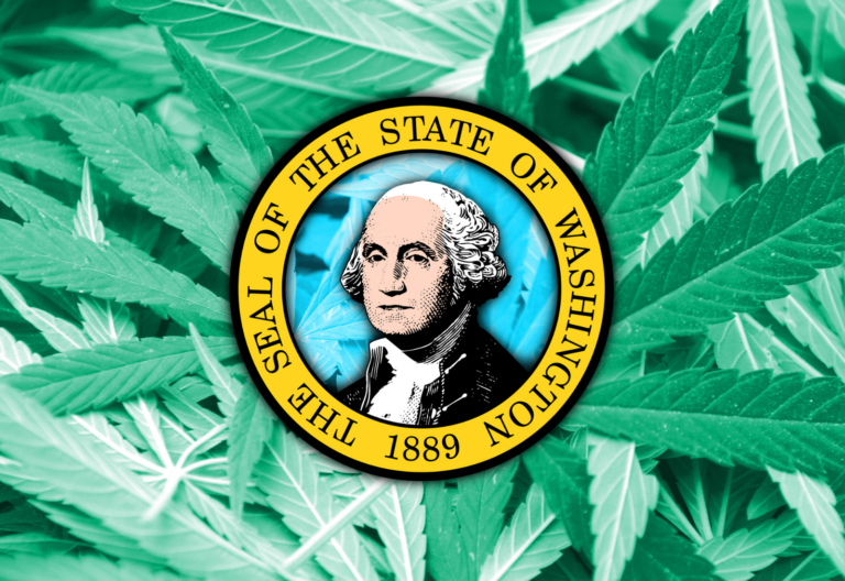 WA flag cannabis