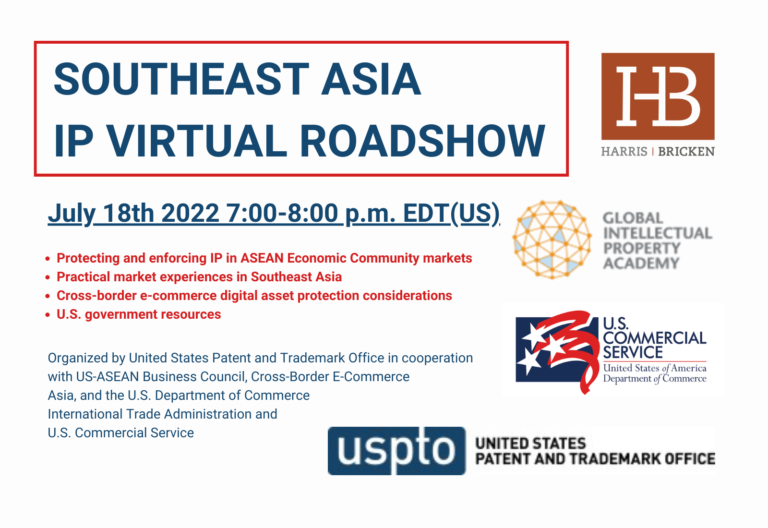 Southeast Asia Virtual IP Roadshow