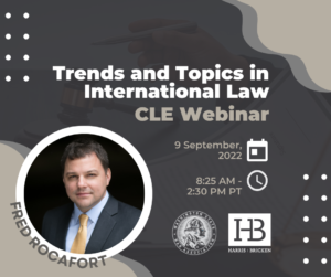 CLE Trends and Topics in International Law