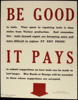 be good it pays sign
