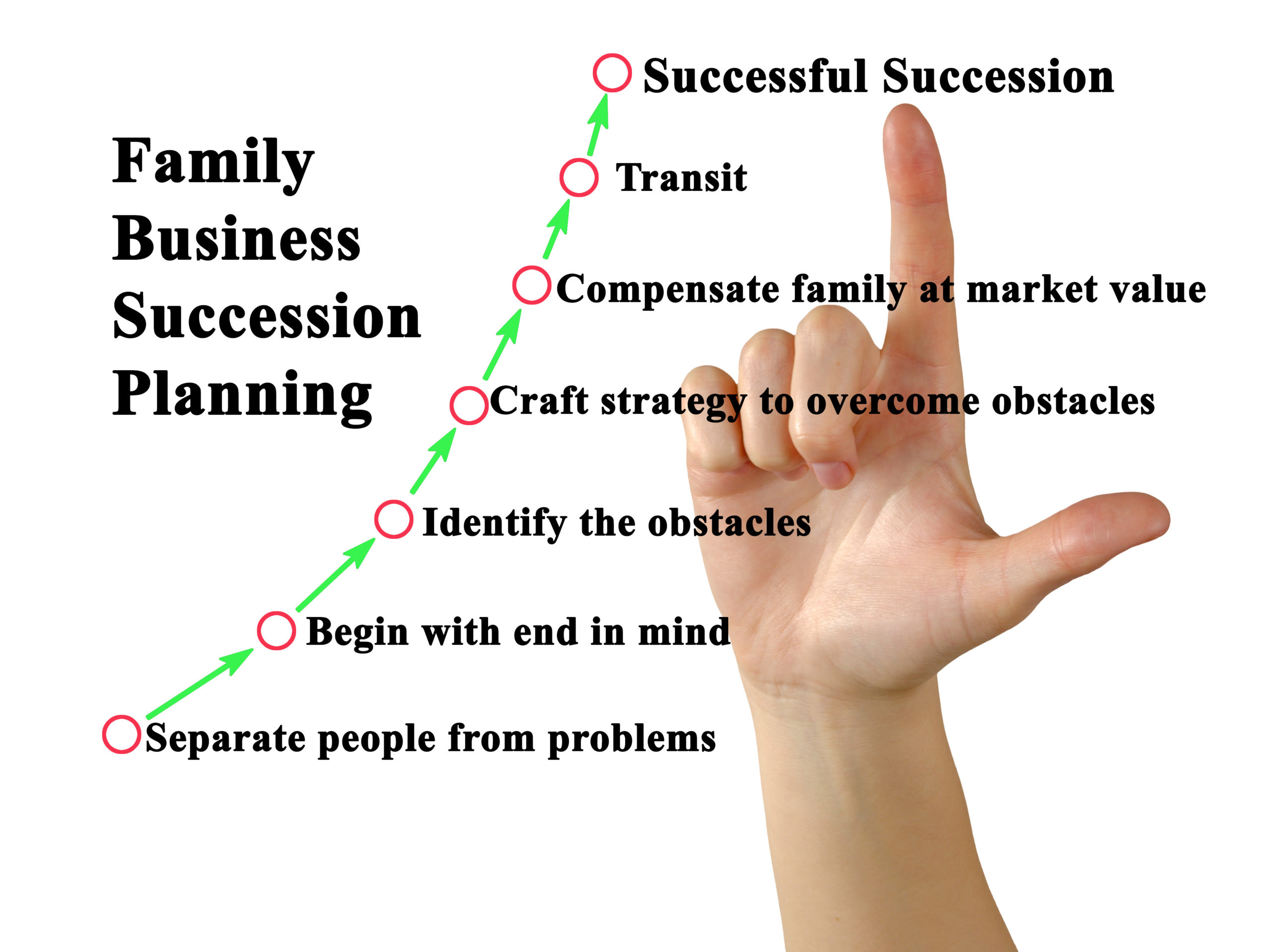 7 stages of succession planning in family business