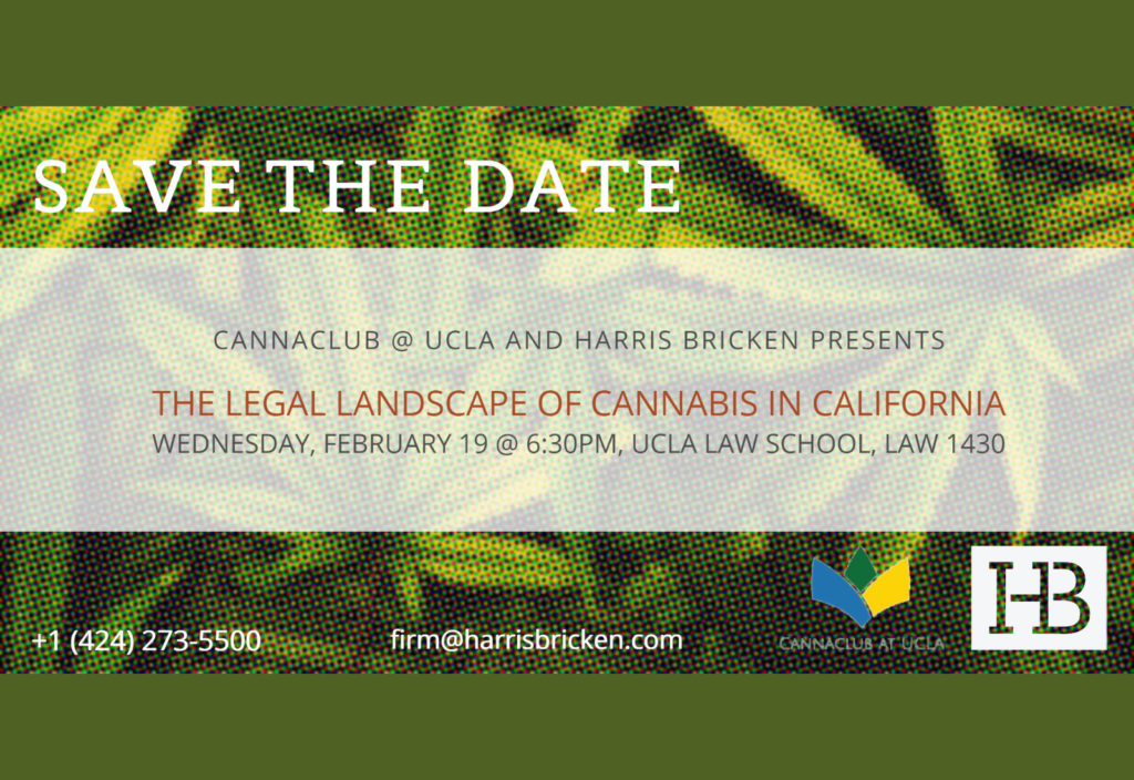 UCLA Cannabis and the Law Series