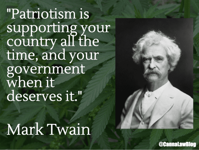 We do not support our government blocking access to medical cannabis