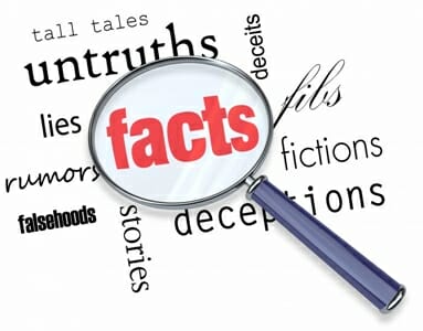 picking out the true facts from misconceptions 