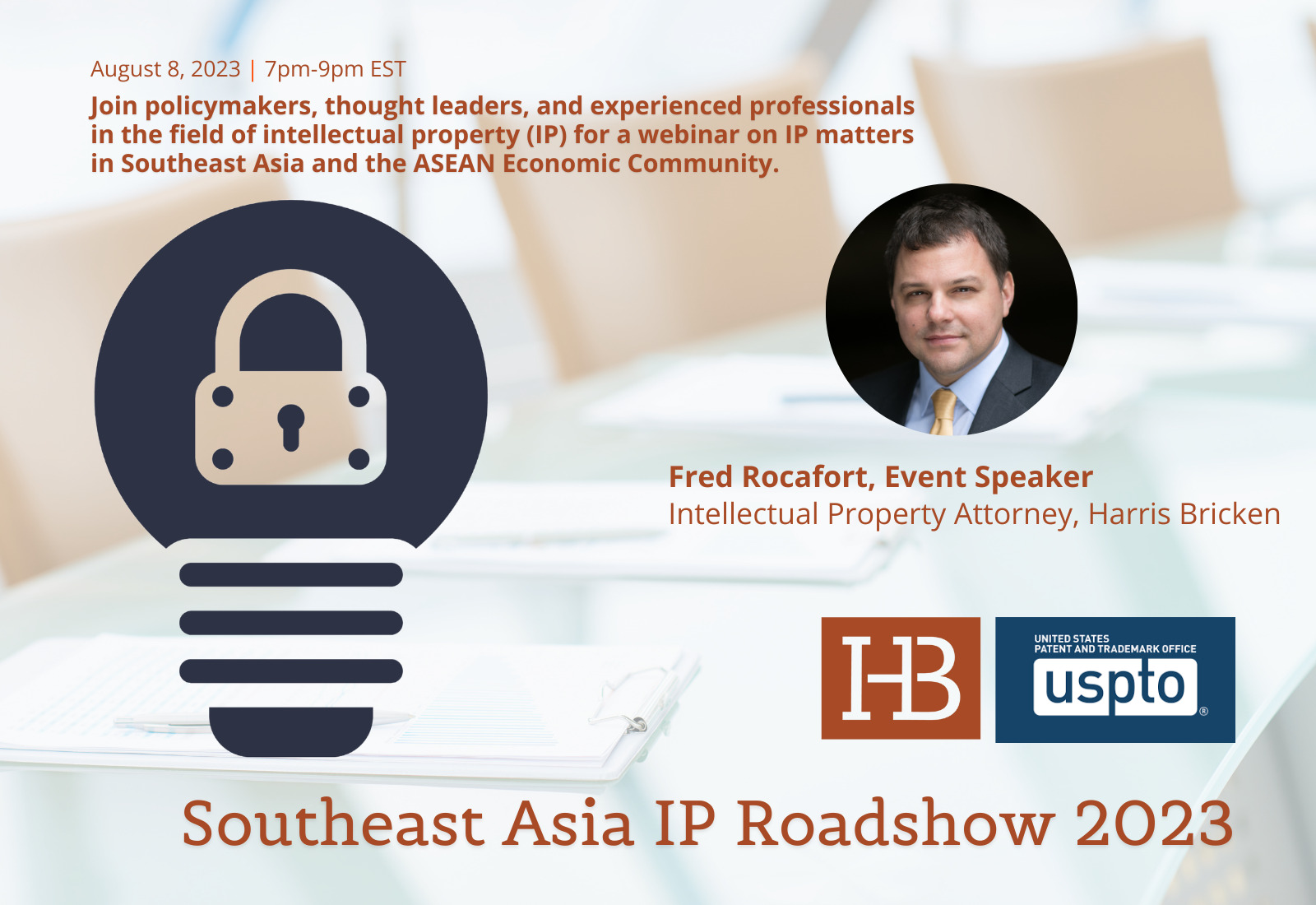 Free Webinar | Southeast Asia Intellectual Property Roadshow 2023