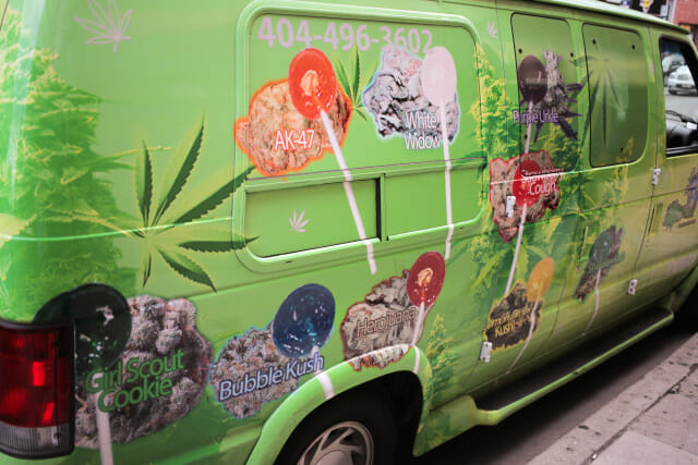 Los Angeles does not like marijuana delivery services