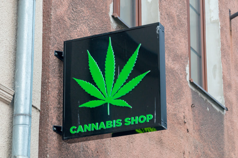 Cannabis-Werbung und Branding