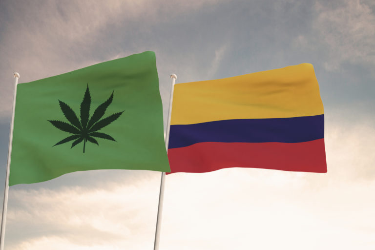kolumbianisches Cannabis