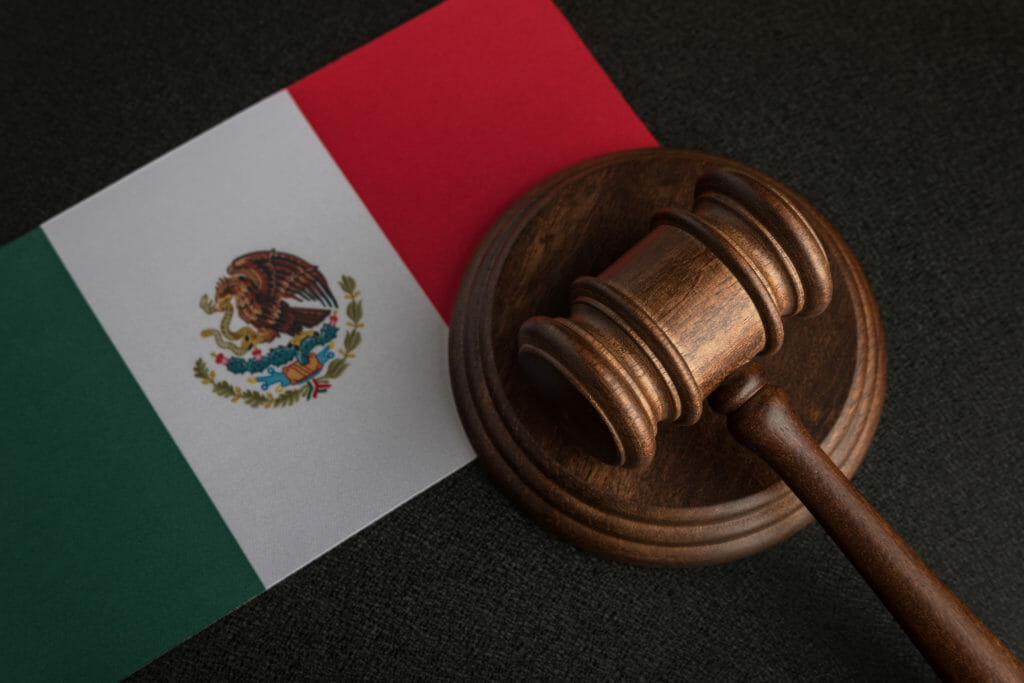 Mexico flag litigation
