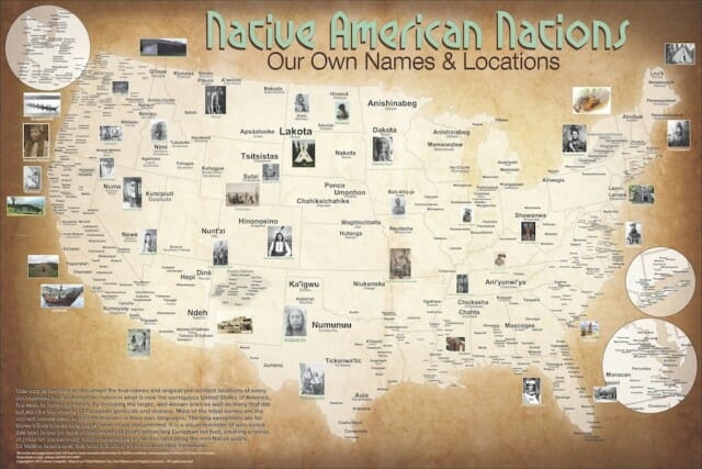 This map is amazing. It was done by Aaron Carapella, a Cherokee, and it maps the Native American Nations as of 1491. For more on this go to http://bit.ly/1JQe0BG