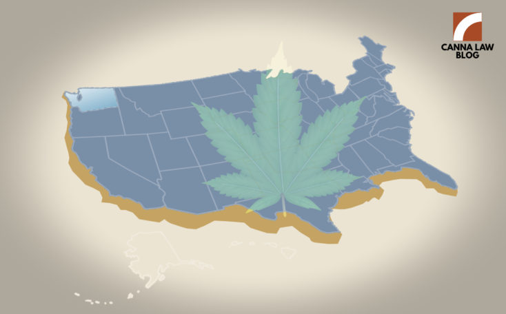 Canna law blog - Washington marijuana map